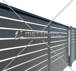 Забор из евроштакетника в Усть-Каменогорске